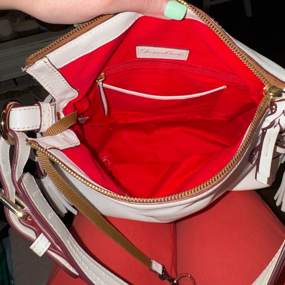 Dooney & Bourke Florentine Leather Teagan Shoulder Bag - Picture 7 of 10